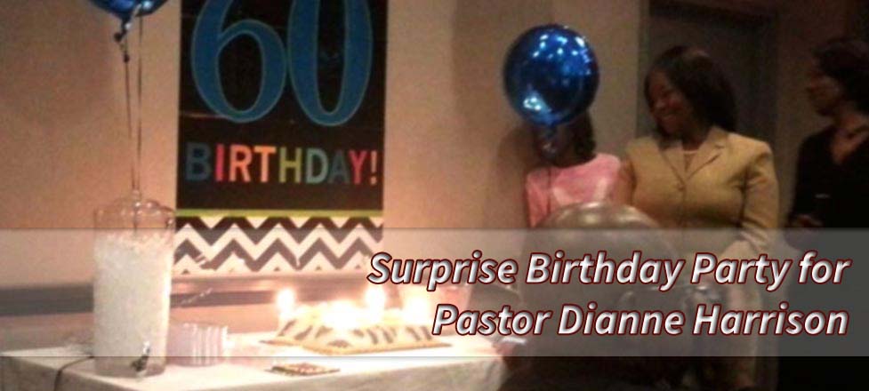 Surprise Party for Pastor Dianne