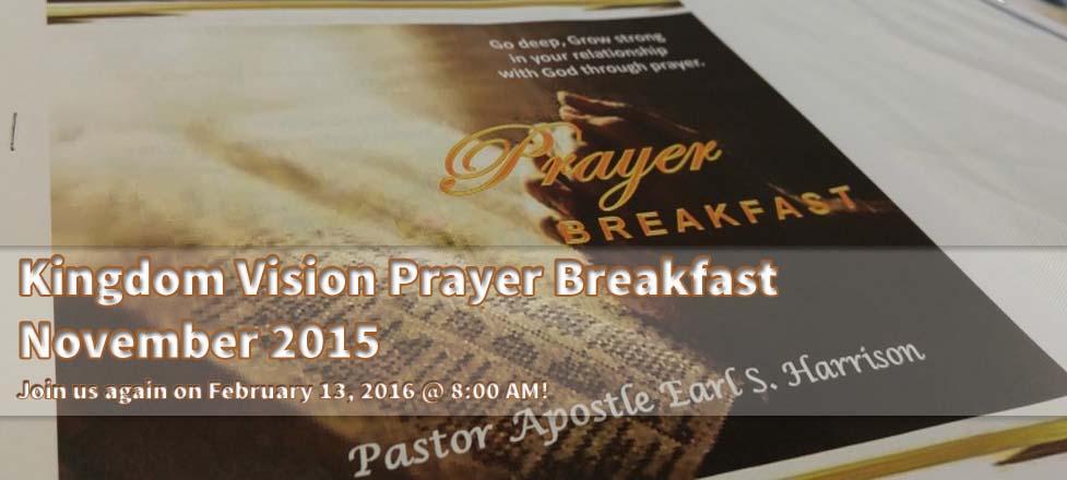 Prayer Breakfast, November 2015